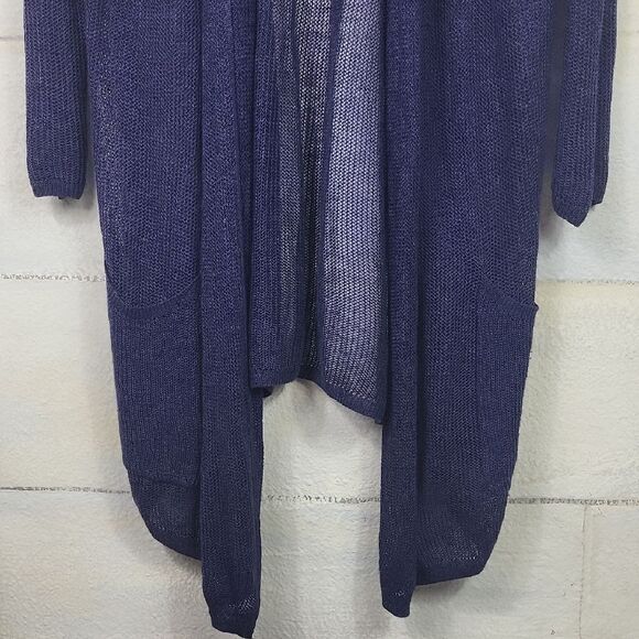 Polo by Ralph Lauren Women's Blue Cardigan. Size M - Picture 2 of 9